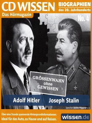 cover image of CD WISSEN--Adolf Hitler und Joseph Stalin